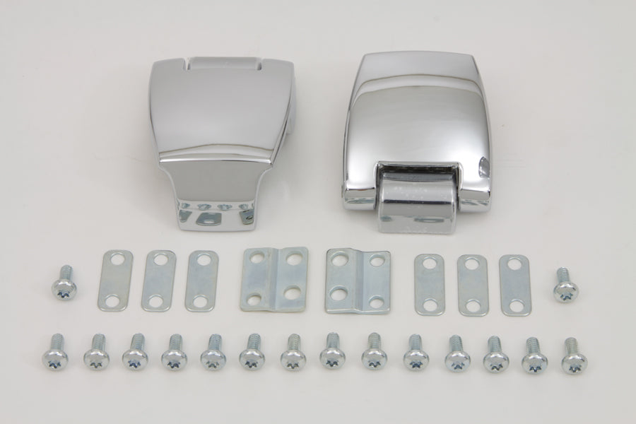 Wyatt Gatling Chrome Tour-Pak Luggage Hinge Kit - additional view 4
