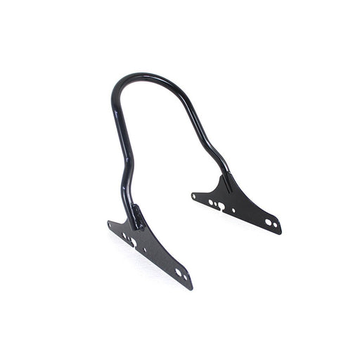 10-1/4 Low Profile One Piece Sissy Bar Black - Wyatt Gatling 80216B - OEM 52300403 - Sportster 2007-2022