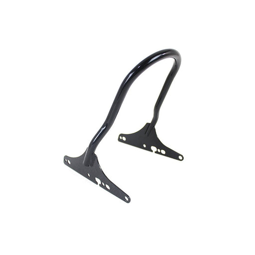 10-1/4 Low Profile One Piece Sissy Bar Black - Wyatt Gatling 80216B - OEM 52300403 - Sportster 2007-2022