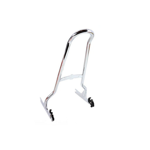 One Piece Sissy Bar Chrome - Wyatt Gatling 80217 - Twin Cam 2006-2017