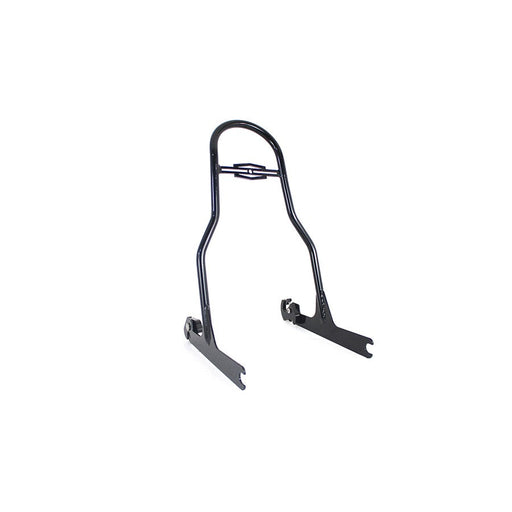 One Piece Sissy Bar Black - Wyatt Gatling 80218B - Twin Cam 2000-2017