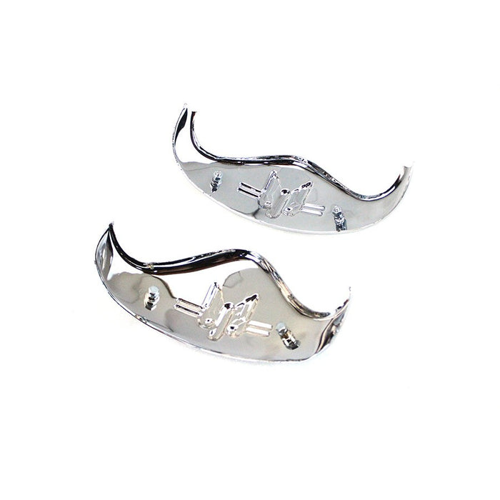 Chrome Rocket Fender Tip Set - V-Twin 50-1285