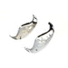 Chrome Rocket Fender Tip Set - V-Twin 50-1285