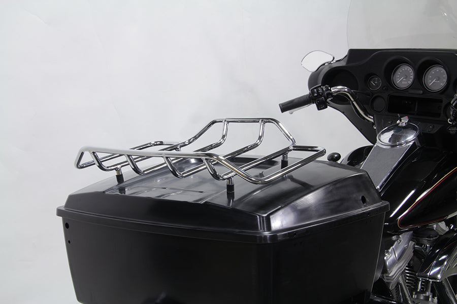 Wyatt Gatling Chrome Touring Luggage Rack - additional view 3