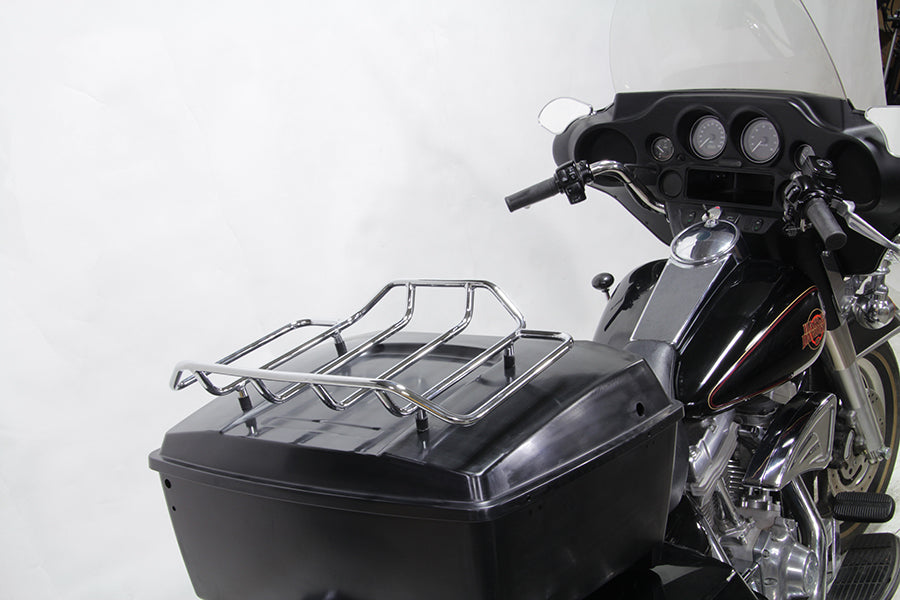 Wyatt Gatling Chrome Touring Luggage Rack - additional view 4