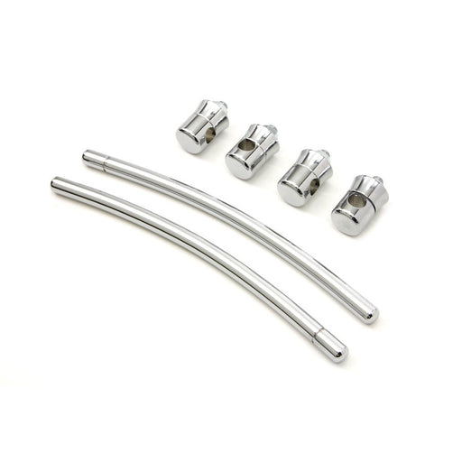 Chrome Front Fender Trim Rail Kit - Wyatt Gatling 77263