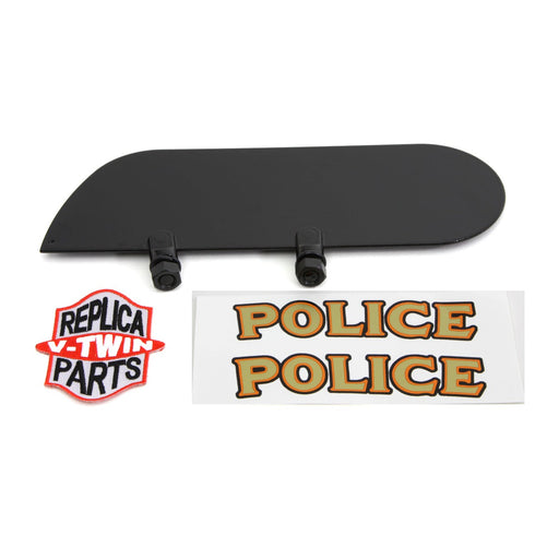 Police Fender Marker Plate - V-Twin 50-1541