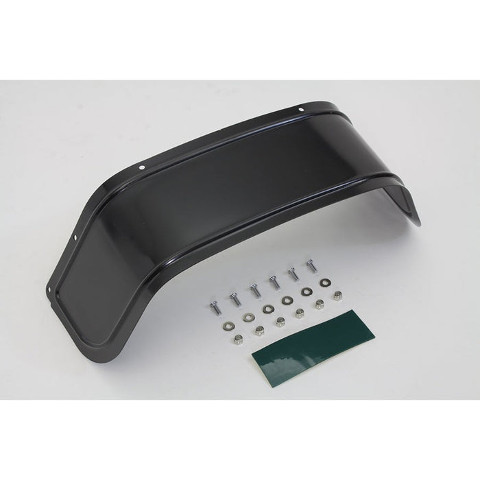 Black Front Fender Tip - Wyatt Gatling 77762 - Twin Cam 2014+