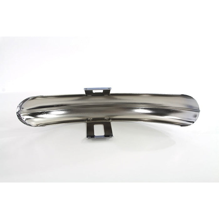 Chrome Front Fender with Chrome Bracket - Wyatt Gatling 090487 - Big Twin 1980-2016