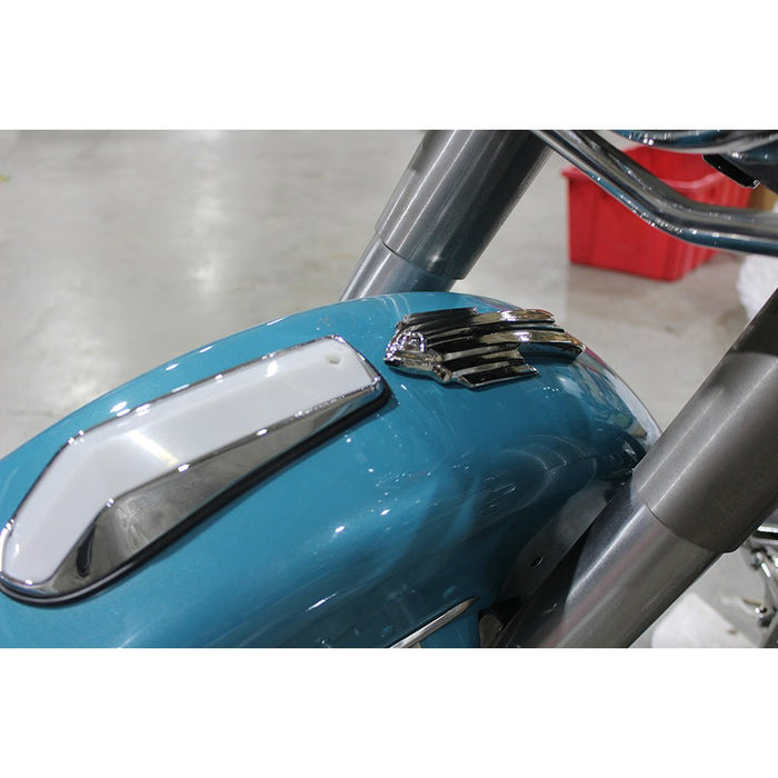 Squashed Bird Fender Trim Chrome - V-Twin 50-1605