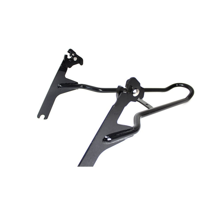 One Piece Sissy Bar Black - Wyatt Gatling 80217B - OEM 52729-08A - Twin Cam 2006-2017