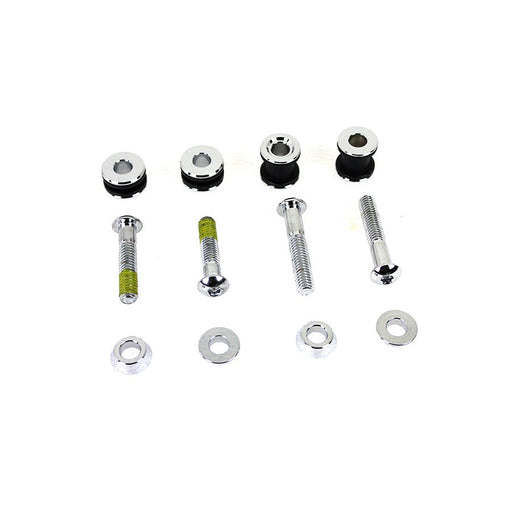 Detachable Docking Hardware Kit Chrome - Wyatt Gatling 086024 - OEM 52300239 - Twin Cam 2013-2017