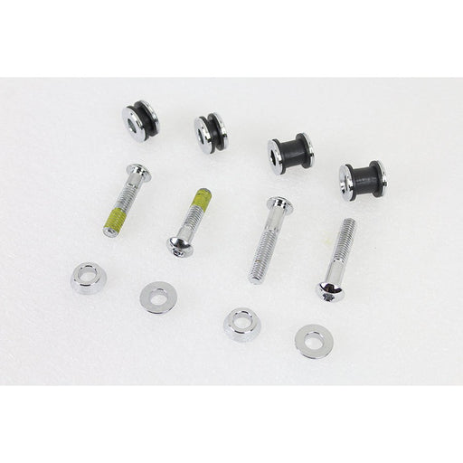Detachable Docking Hardware Kit Chrome - Wyatt Gatling 086024 - OEM 52300239 - Twin Cam 2013-2017