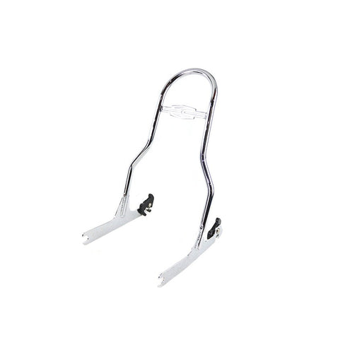 One Piece Sissy Bar Chrome - Wyatt Gatling 80218 - OEM 53618-05A - Twin Cam 2000-2017