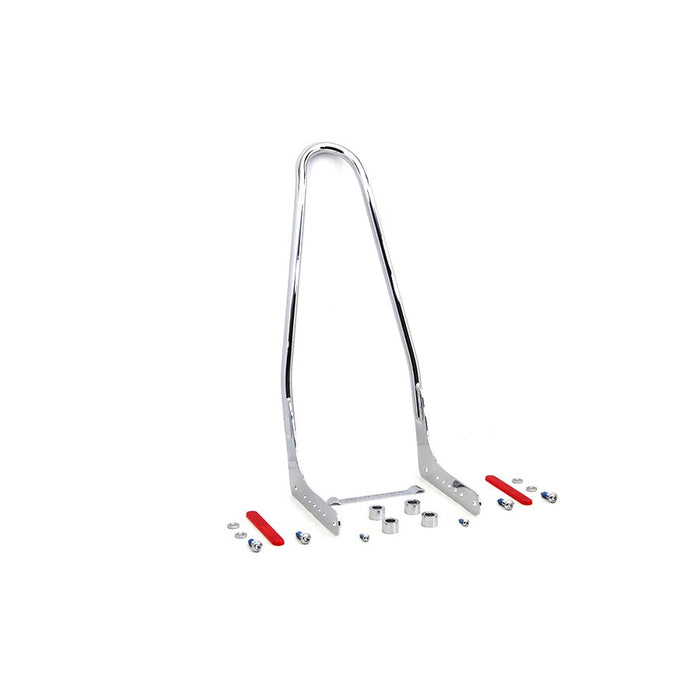 One Piece Sissy Bar Chrome - Wyatt Gatling 80220 - OEM 52300503 - Milwaukee-Eight 2018+