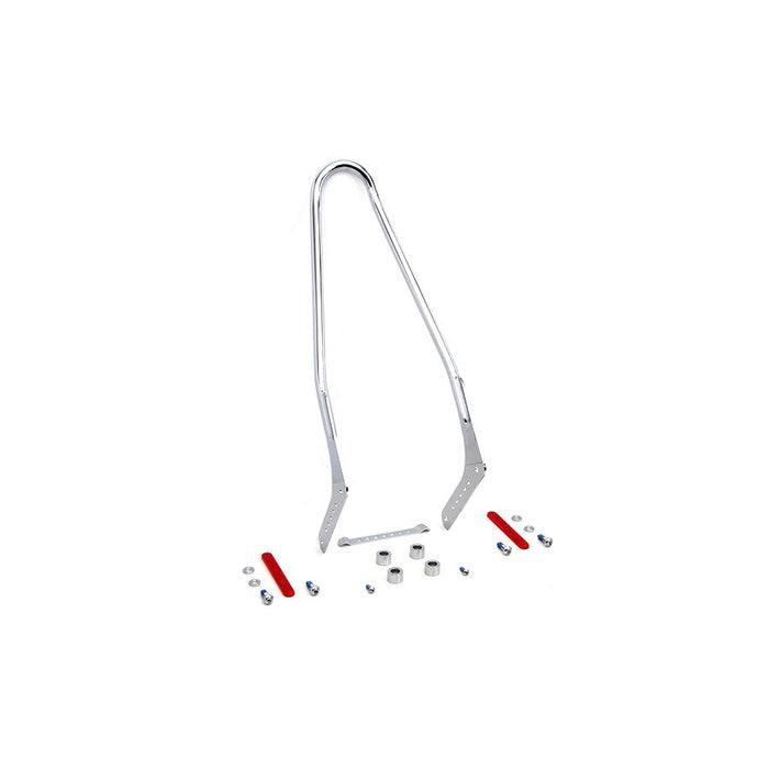 One Piece Sissy Bar Chrome - Wyatt Gatling 80220 - OEM 52300503 - Milwaukee-Eight 2018+