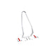 One Piece Sissy Bar Chrome - Wyatt Gatling 80220 - OEM 52300503 - Milwaukee-Eight 2018+
