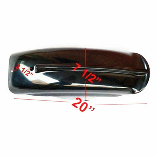 V-Twin Manufacturing XL Rear Bobber Fender Black - additional view 2