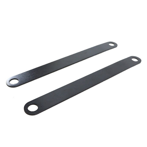 Detachable Docking Hardware Bracket Set Black - V-Twin 50-1662 - OEM 53805-99 - Big Twin 1997-2008
