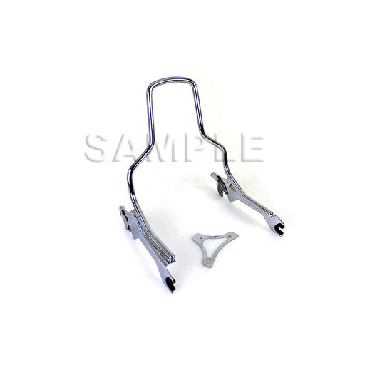 14-1/2 Standard Detachable Sissy Bar Chrome - V-Twin 50-1686 - OEM 52300437 - Milwaukee-Eight 2018+
