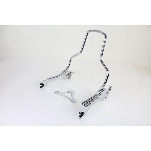 14-1/2 Standard Detachable Sissy Bar Chrome - V-Twin 50-1686 - OEM 52300437 - Milwaukee-Eight 2018+