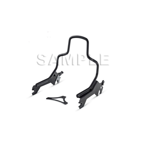 8-1/2 Short Detachable Sissy Bar Gloss Black - Wyatt Gatling 80224B - OEM 52300441 - Milwaukee-Eight 2018+
