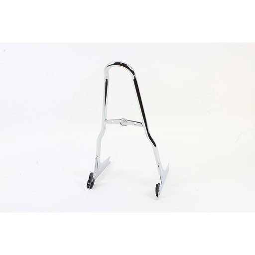 One Piece Sissy Bar Chrome - Wyatt Gatling 80215 - OEM 52300042A - Twin Cam 2010-2017
