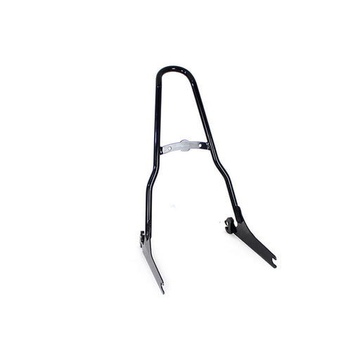 One Piece Sissy Bar Black - Wyatt Gatling 80215B - OEM 51161-10A - Twin Cam 2010-2017