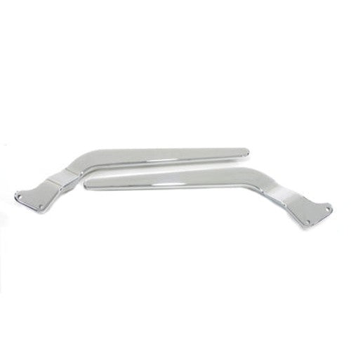 Rear Fender Strut Set Smooth Chrome - Wyatt Gatling F51-0213 - Twin Cam Softail 2003-2005