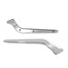 Rear Fender Strut Set Smooth Chrome - Wyatt Gatling F51-0213 - Twin Cam Softail 2003-2005