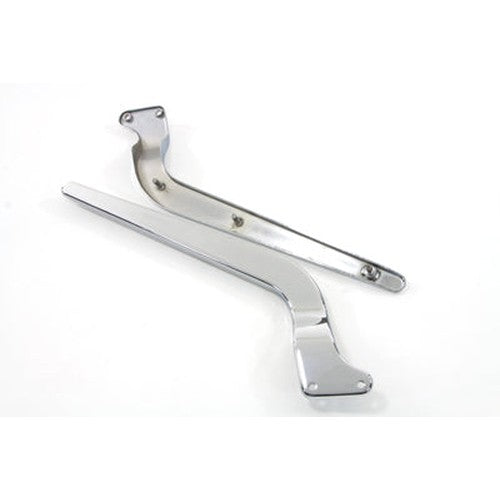 Rear Fender Strut Set Smooth Chrome - Wyatt Gatling F51-0213 - Twin Cam Softail 2003-2005