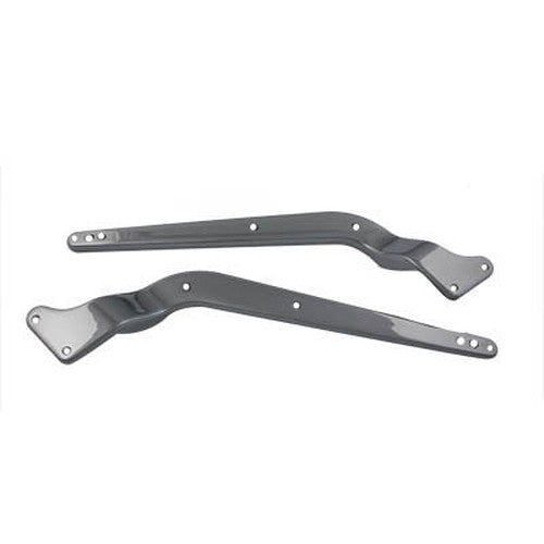 Replica Rear Fender Strut Set Chrome - Wyatt Gatling F51-0215 - OEM 59964-00 - Twin Cam Softail 2000-2002