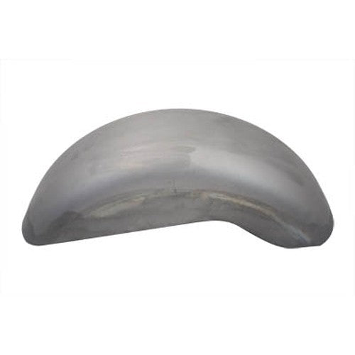 Rear Fender Round Profile Smooth Pro Stretch Raw Steel - Wyatt Gatling 940035