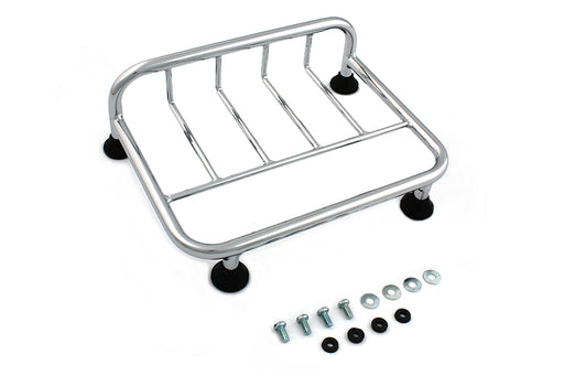 Wyatt Gatling Chrome Touring Luggage Rack