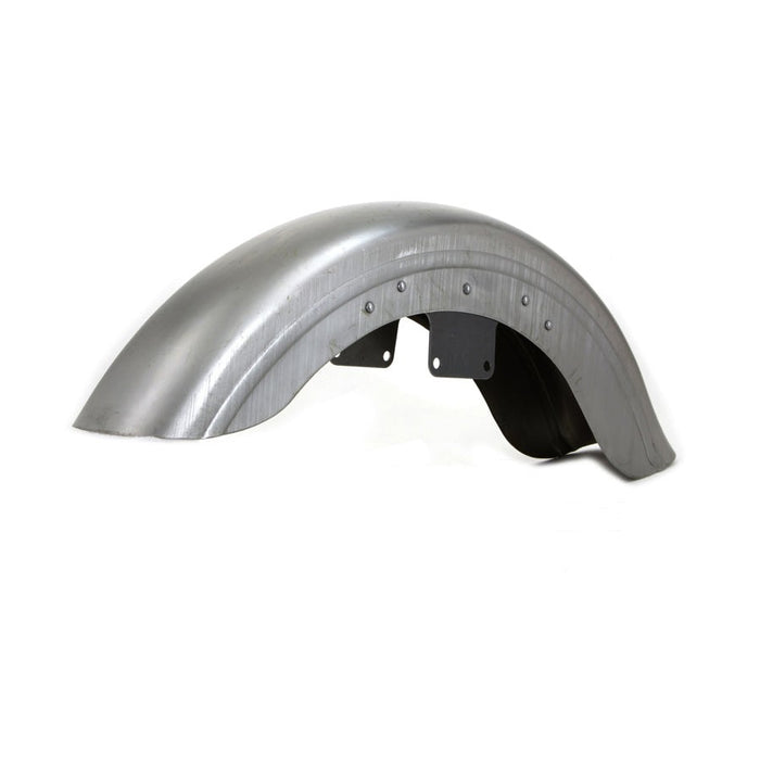 Factory Sample Front Fender Raw With Bracket - V-Twin 50-2252 - Big Twin 1980-2016