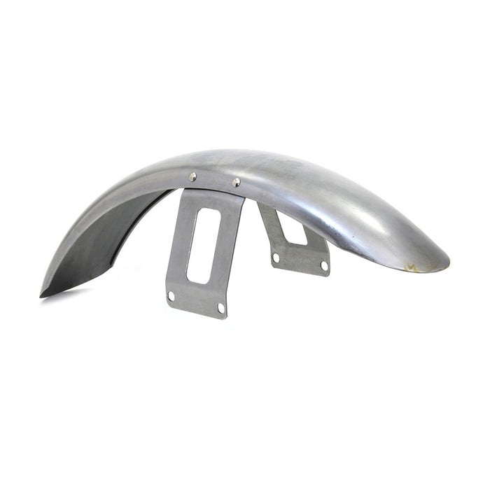 Front Fender Primer Steel - Wyatt Gatling 63964 - Big Twin 1980-2016