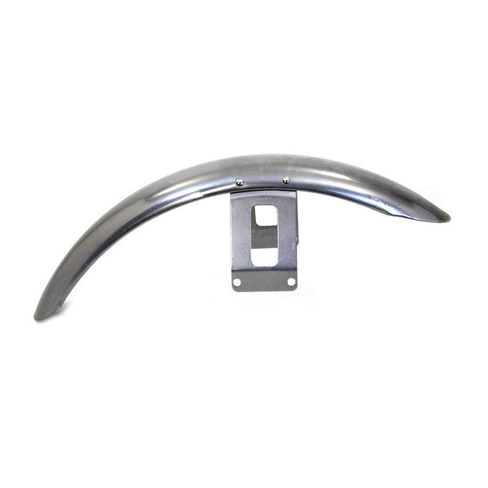 Front Fender Primer Steel - Wyatt Gatling 63964 - Big Twin 1980-2016