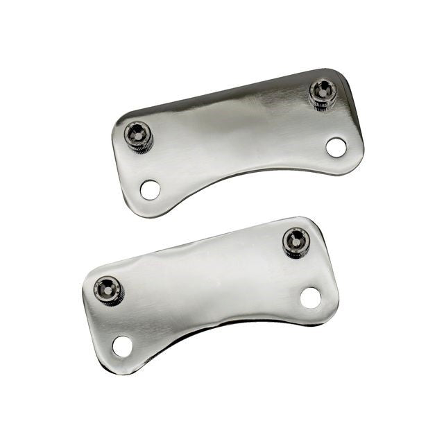 Fender Mount Bracket Set Chrome - Wyatt Gatling 302867 - Twin Cam Touring 2014+