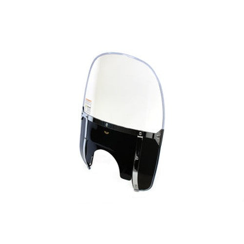 Beaded Windshield Black Lower - National Cycle N2233 - Evolution 1984+