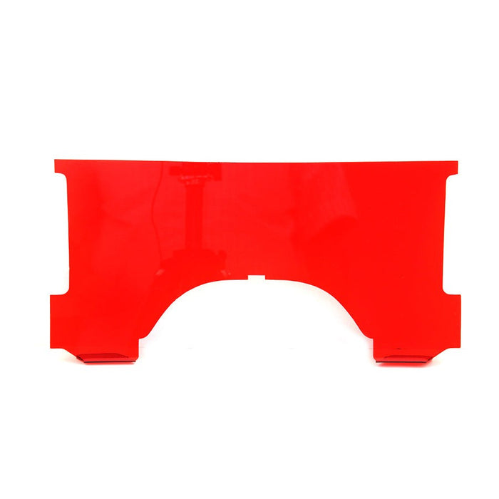 Adjustable Windshield Red Lower - National Cycle 23011 - OEM 58027-60R