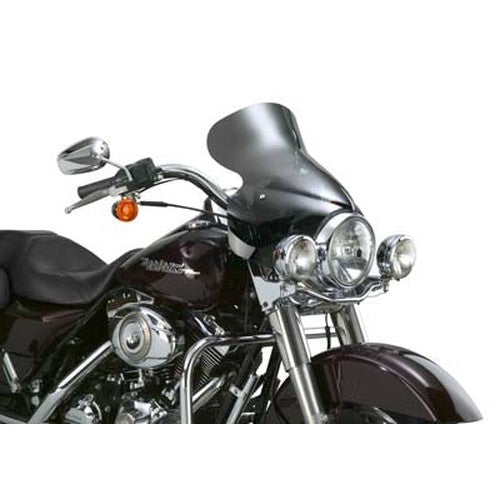 Wave Q R Windshield with Dark Tint - National Cycle N21604 - Big Twin 1994-2016