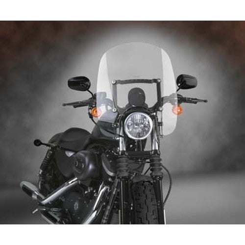 Spartan Quick Release Windshield Clear - National Cycle N21302 - Sportster 1996-2010