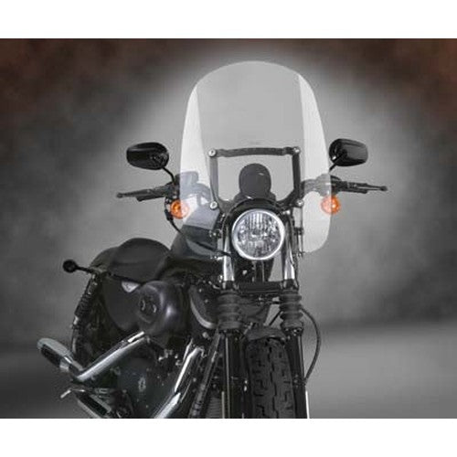 Spartan Quick Release Windshield Clear - National Cycle N21202 - Sportster 1996-2010