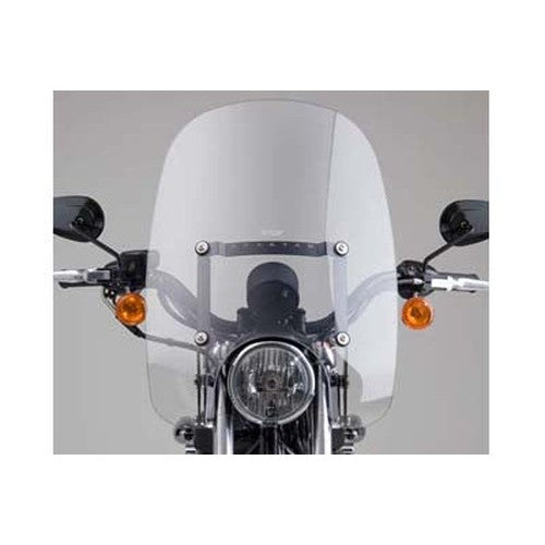 Spartan Quick Release Windshield Clear - National Cycle N21202 - Sportster 1996-2010