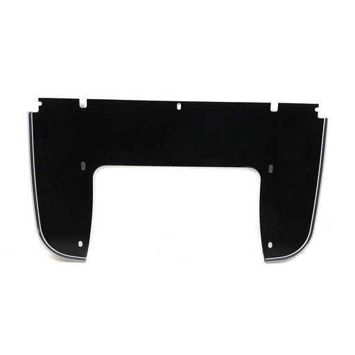 Beaded Lower Windshield Black - National Cycle 22003