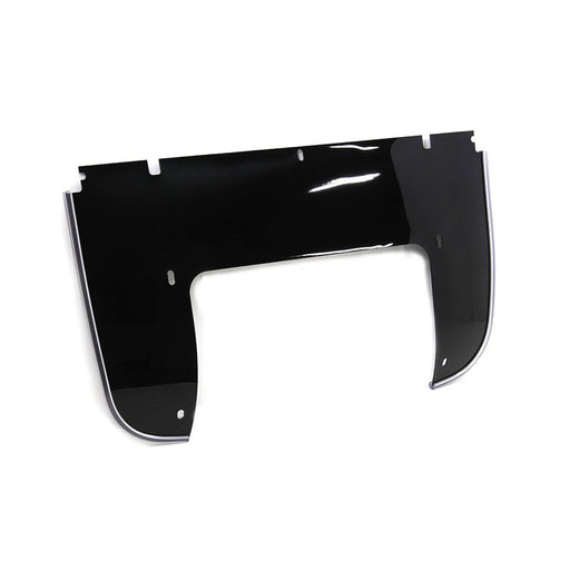 Beaded Lower Windshield Black - National Cycle 22003