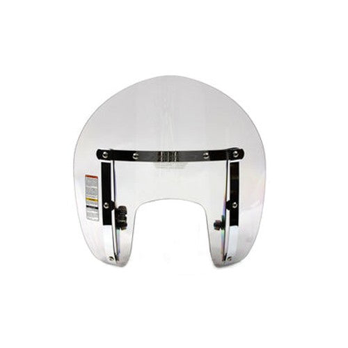 Switchblade Detachable Tinted Shorty Windshield - National Cycle N21718 - Big Twin 1982-2005