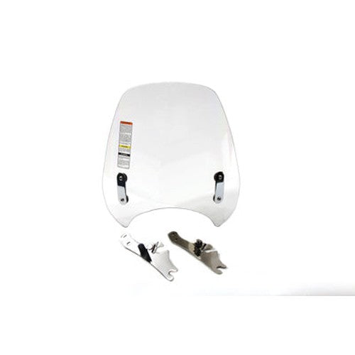 Switchblade Detachable Clear Windshield - National Cycle N21917 - Big Twin 1982-2005