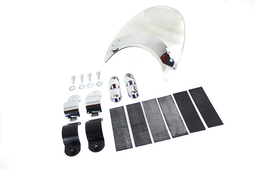 National Cycle Flyscreen Windshield with Light Grey Tint