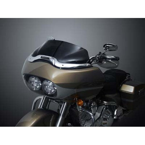 Wave Windscreen Low Dark Tint - National Cycle N27406 - Big Twin 1998-2013